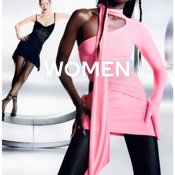 HM Mugler collection hot pink dress - Picture 5 of 5